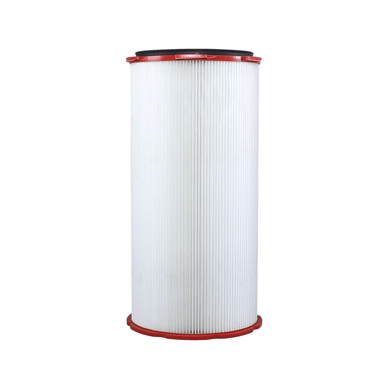 PVC-endedæksel PTFE Cylindrisk filter